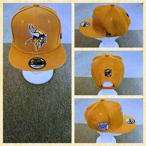 MINNESOTA VIKINGS NFL FOOTBALL SNAPBACK HAT.